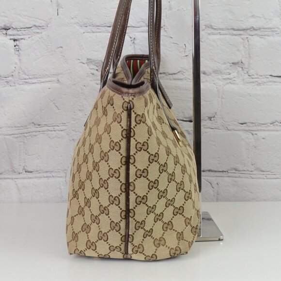 GUCCI Neutrals New Britt Canvas Tote - Picture 3 of 16